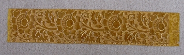 Textile - Orphrey Fragment, C. 1890