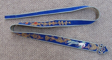Textile - Chinese Embroidered Picture Hanger cover