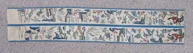 Pair of Chinese Embroidered Sleeve Bands
