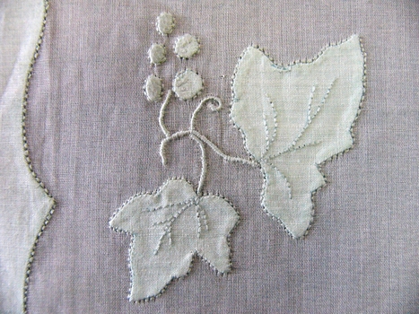 Cotton and Organdie Mat