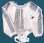 Romanian Embroidered Folk Blouse 