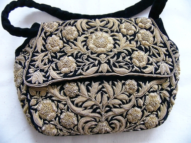 Accessory - Handbag, Indian Goldwork Handbag, Early 20th century