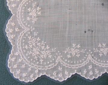 Accessory - Handkerchief (Part of), Mid 19th century