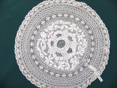 Twelve 19th C Breton Lace Coiffe Tops