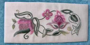 Textile - Jacobean Design Panel, Mrs Morna Sturrock, 05/12/1972