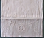 White Work Handkerchief Sachet