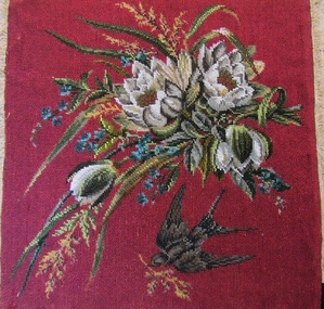 Textile - Panel, Mid 19th century