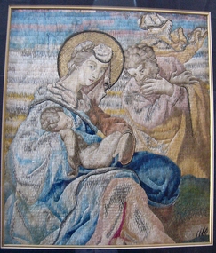 Textile - Madonna and Child Panel, 16th century
