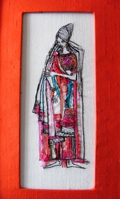 Textile - Panel, Miss Long, Mid 20th century