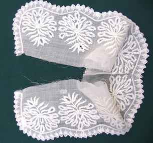 Textile - Piece of whitework, Late 19th century