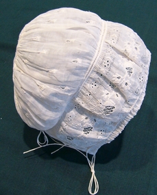 Headwear - Ayrshire Baby's Bonnet, 19th century
