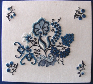 Textile - Panel, Lady Amies, Mid 20th Century