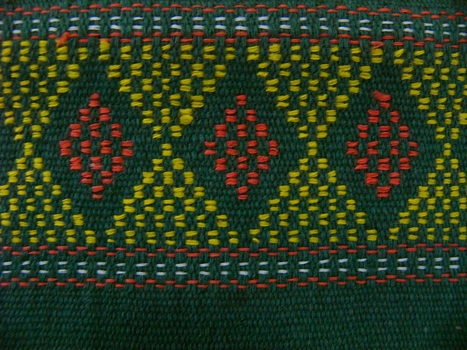 Central Sulawesi Woven and Embroidered Mat