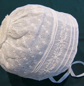 Headwear - Ayrshire Baby's Bonnet, Late 19th century