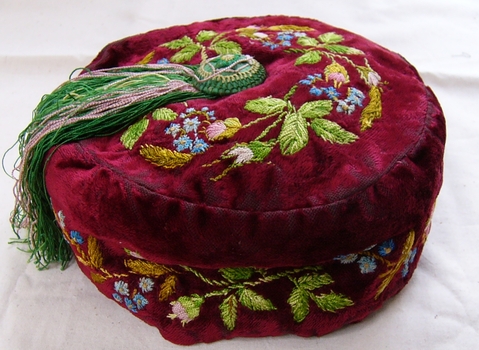 Victorian 19th C Smoking Cap