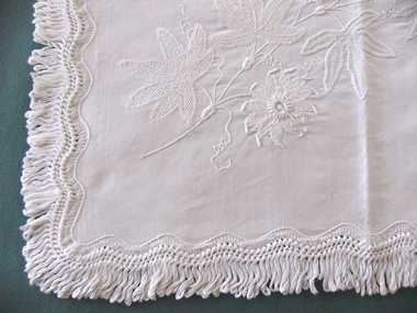 Textile - Pillow Sham, Mid 19th century