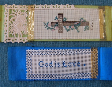 Textile - Bookmarks (2), Mid 19th century