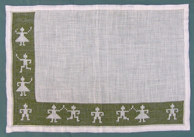 Example of 17th century Italian Drawn Fabric Work 