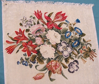 Textile - Chair seat cover, circa 1900