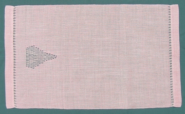 Textile - Guest towel, Miss Rachael Grieves, 1960-80?