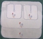 Embroidered Glass Covers and Finger Tip Towels
