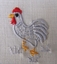 Embroidered Glass Covers and Finger Tip Towels