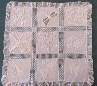 Textile - Pillow Covers (2), Miss Beamish, Late 19th C