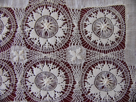 Chinese Drawn Thread Tea Cosy