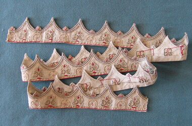 Textile - Lambrequin, Late 19th century