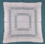 Cream Silk Drawn Thread Mat