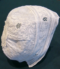Headwear - Ayrshire Baby's Bonnet, Early 19th century