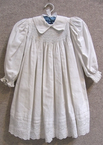Clothing - Child's Smocked Dress, Late 19th century