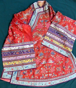 Clothing - Chinese Mandarin Robe, Circa 17th century