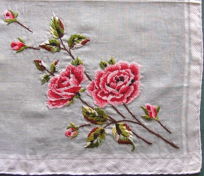 Cotton Embroidered Handkerchief