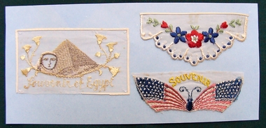 World War 1 Embroidered Motifs