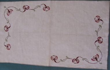 Textile - Large Mat, 1940-60