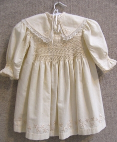 Clothing - Child's Smocked Dress, Early 20th century