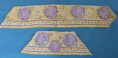 Eastern European Embroidered Cap Pieces