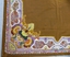 19 th C Chenille Embroidered Table Cover