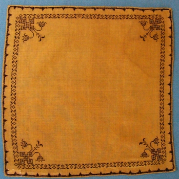 Southern European Embroidered Napkin