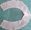 Embroidered 1930's Georgette Collar
