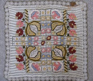 Textile - Mat, Baroness Viola, Late 19th century
