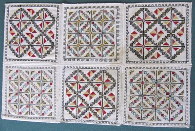 Textile - Mat, Baroness Viola, Late 19th century