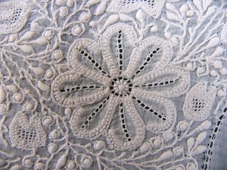 19th C Whitework on Muslin Bodice/Habit Shirt