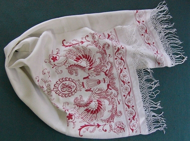 Textile - Austrian Hand towel, 1907
