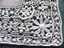 Cotton Handkerchief with Drawn Thread Border