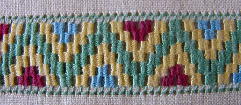 Tea Cosy Cover with Needle Weaving