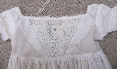 Clothing - Ayrshire Christening Gown, c. 1870