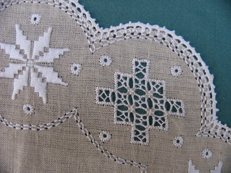 Lefkara Cyprus Embroidered Mat