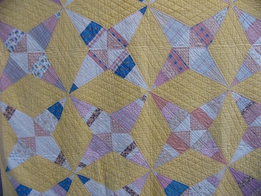 Textile - Quilt, Patchwork Quilt, 1922